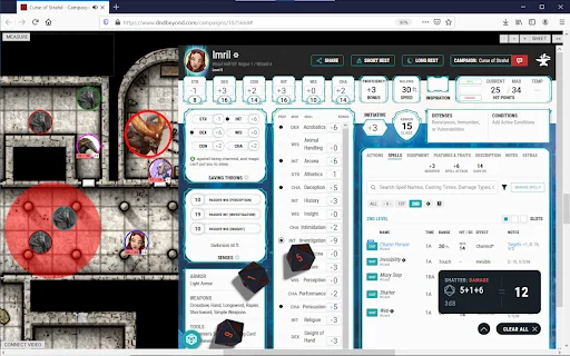 ดาวน์โหลด AboveVTT ส่วนขยาย Chrome สำหรับ D&D Beyond ฟรี - Screenshot 2