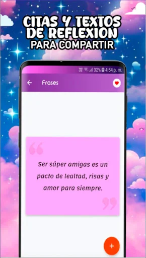 ดาวน์โหลด Frases de Mejores Amigas ฟรี – แคปชั่นมิตรภาพซึ้งๆ สำหรับเพื่อนรัก - Screenshot 7