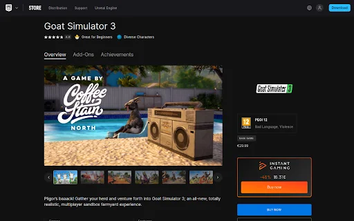 ดาวน์โหลด Instant Gaming ส่วนขยายเบราว์เซอร์ – เช็คดีลเกมราคาถูกล่าสุด - Screenshot 3