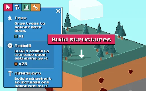 ดาวน์โหลด Tiny Tycoon เกมสร้างเมืองบนดาวเคราะห์จิ๋ว สนุกเล่นเพลิน - Screenshot 2