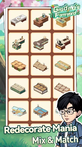 ดาวน์โหลด Grandma’s Farmyard ล่าสุด – เกมทำฟาร์มและแต่งบ้านสุดอบอุ่น - Screenshot 2