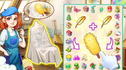 ดาวน์โหลด Merge Artist ล่าสุด – เกมรวมไอเทมสุดสนุก เล่นฟรีบนมือถือ - Screenshot 6