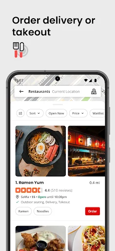 ดาวน์โหลด Yelp เวอร์ชันล่าสุด – ค้นหาร้านอาหารและรีวิวที่ดีที่สุดฟรี - Screenshot 3