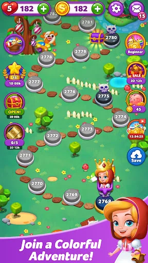 ดาวน์โหลด Lollipop: Sweet Taste Match 3 ล่าสุด – เกมเรียงลูกกวาดฟรี - Screenshot 31