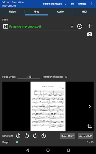 ดาวน์โหลด MobileSheets ล่าสุด – แอปจัดการโน้ตเพลงระดับมืออาชีพ - Screenshot 5
