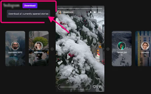 Mass Downloader for Instagram – ดาวน์โหลดรูปและวิดีโอแบบกลุ่มฟรี - Screenshot 4