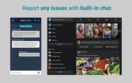 Dark Mode – Night Eye: เปลี่ยนเว็บเป็นโหมดมืด ถนอมสายตาใช้งานง่าย - Screenshot 5