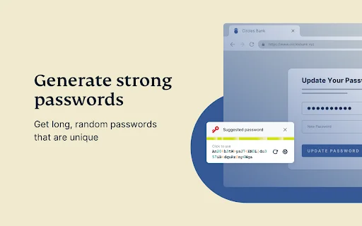 ExpressKeys: ตัวจัดการรหัสผ่านที่ปลอดภัยและใช้งานง่ายบนเบราว์เซอร์ - Screenshot 3