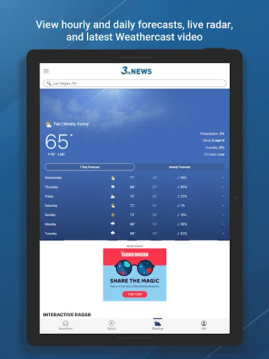 ดาวน์โหลด News3LV KSNV ข่าวลาสเวกัสล่าสุด – อัปเดตสภาพอากาศและกีฬาทันใจ - Screenshot 11