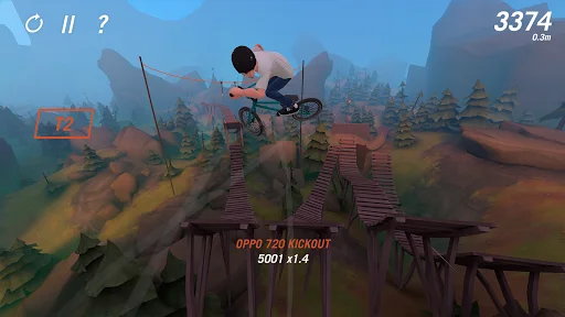 ดาวน์โหลด Trail Boss BMX ล่าสุด – เกมปั่นจักรยานผาดโผน 3D สุดมันส์ - Screenshot 2