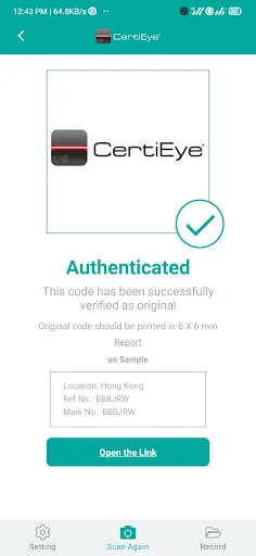 ดาวน์โหลด CertiEye ล่าสุด – แอปตรวจสอบสินค้าแท้และทองคำฟรี - Screenshot 2