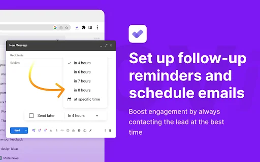 ดาวน์โหลด Unlimited Email Tracker โดย Snov.io – ติดตามอีเมลฟรีบน Gmail - Screenshot 2