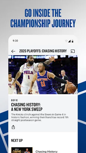 ดาวน์โหลดแอป NBA ล่าสุด – รับชมการแข่งขันและไฮไลท์บาสเกตบอลสดฟรี - Screenshot 6