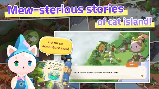 ดาวน์โหลด The Secret of Cat Island ล่าสุด – เกมฟาร์มแมวสุดน่ารักบนมือถือ - Screenshot 14