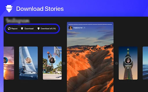 ดาวน์โหลด Instagram ยอดฮิต – บันทึกวิดีโอ Reels และ Story ได้ฟรี - Screenshot 3