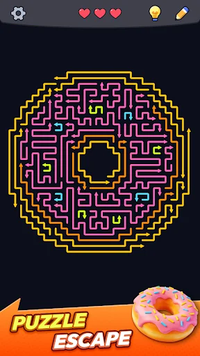 ดาวน์โหลด Arrow Maze Puzzle ล่าสุด – เกมฝึกสมอง แก้ปริศนาลูกศรฟรี - Screenshot 4