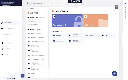 LockSelf: จัดการรหัสผ่านองค์กรอย่างปลอดภัย มาตรฐานยุโรป - Screenshot 3