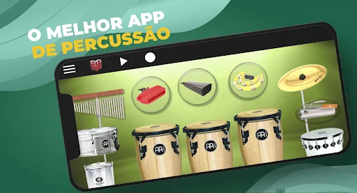 ดาวน์โหลด Percussion instruments: drums ล่าสุด – สนุกกับกลองเสมือนจริงฟรี - Screenshot 1