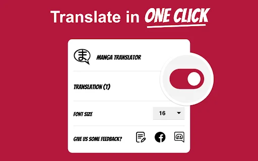 Manga Translator: แปลมังงะญี่ปุ่น เกาหลี จีน เป็นภาษาไทยได้ทันทีฟรี - Screenshot 1