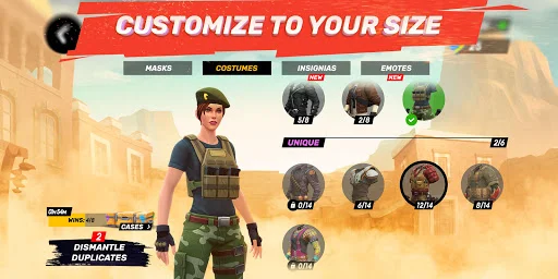 ดาวน์โหลด Guns of Boom ล่าสุด – เกมยิง PvP 4v4 สุดมันส์บนมือถือ ฟรี - Screenshot 2