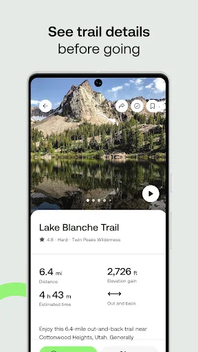 ดาวน์โหลด AllTrails ล่าสุด – แอปแผนที่เดินป่าและนำทางเส้นทางธรรมชาติ - Screenshot 3