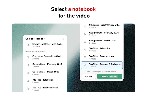Video Notebook: ตัวช่วยจดโน้ต AI บน YouTube และ Udemy ฟรี! - Screenshot 4
