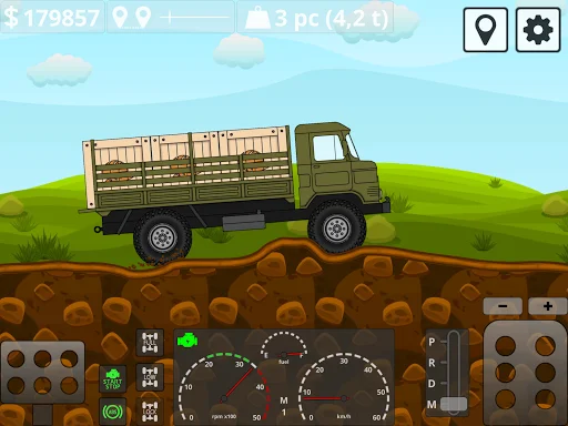 ดาวน์โหลด Mini Trucker – เกมจำลองรถบรรทุก 2D สุดมันส์ ล่าสุดฟรี - Screenshot 15