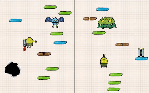 ดาวน์โหลด Doodle Jump Original ล่าสุด – เกมกระโดดสุดคลาสสิกฟรี - Screenshot 1