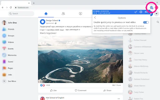 ดาวน์โหลดวิดีโอ Facebook ล่าสุด – บันทึกวิดีโอ FB ง่ายๆ ฟรี - Screenshot 3