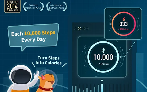 ดาวน์โหลด Walkr: Fitness Space Adventure ล่าสุด – เดินสนุกพร้อมสำรวจอวกาศฟรี - Screenshot 10